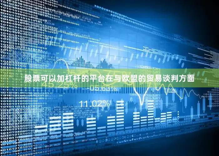 股票可以加杠杆的平台在与欧盟的贸易谈判方面